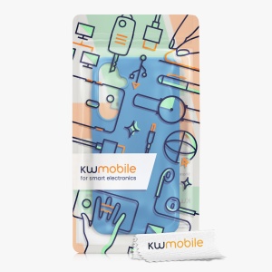 Husa Kwmobile pentru Samsung Galaxy A55 5G, Albastru, Silicon, KWM000021ME027C - Img 7