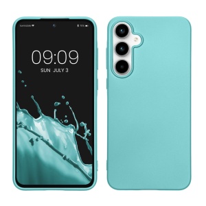 Husa Kwmobile pentru Samsung Galaxy A55 5G, Verde deschis, Silicon, KWM000021MI012C - Img 1
