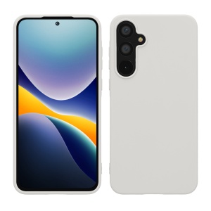 Husa Kwmobile pentru Samsung Galaxy A55, Alb, Silicon, KWM000021MG002C - Img 1