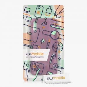 Husa Kwmobile pentru Samsung Galaxy A70, Silicon, Violet, 48427.187 - Img 6