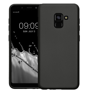 Husa Kwmobile pentru Samsung Galaxy A8 (2018), Gri, Silicon, KWM0000093L012C - Img 2