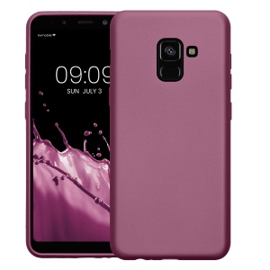 Husa Kwmobile pentru Samsung Galaxy A8 (2018), Mov, Silicon, KWM0000093L010C - Img 2