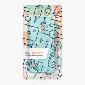 Husa Kwmobile pentru Samsung Galaxy A8 (2018), Verde deschis, Silicon, KWM0000093L014C - Img 7