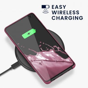 Husa kwmobile pentru Samsung Galaxy S10 Plus, Silicon, Violet, 49028.235 - Img 6