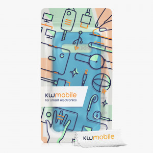 Husa kwmobile pentru Samsung Galaxy S10, Silicon, Albastru, 47732.228 - Img 7