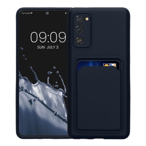 Husa Kwmobile pentru Samsung Galaxy S20 FE, Albastru inchis, Silicon, KWM000013UH003C - Img 2