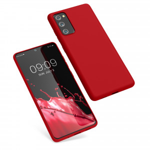 Husa Kwmobile pentru Samsung Galaxy S20 FE, Rosu, Silicon, 53604.208 - Img 2