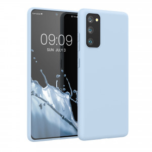 Husa Kwmobile pentru Samsung Galaxy S20 FE, Silicon, Albastru, 53604.58 - Img 1