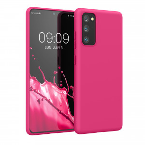Husa Kwmobile pentru Samsung Galaxy S20 FE, Silicon, Roz, 53604.77 - Img 1