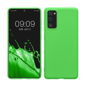 Husa Kwmobile pentru Samsung Galaxy S20 FE, Verde, Silicon, KWM0000121L060C - Img 1