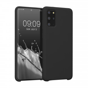Husa Kwmobile pentru Samsung Galaxy S20 Plus, Silicon, Negru, 51217.01 - Img 1