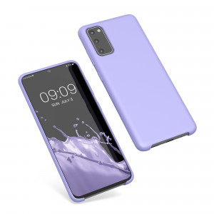 Husa Kwmobile pentru Samsung Galaxy S20, Silicon, Albastru, 51236.108 - Img 2