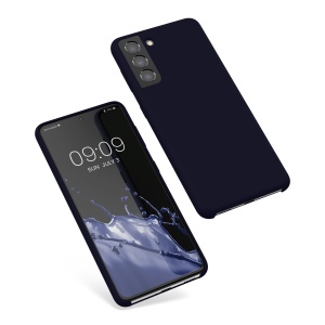 Husa Kwmobile pentru Samsung Galaxy S21, Albastru inchis, Silicon, KWM000012BT070C - Img 2