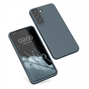 Husa Kwmobile pentru Samsung Galaxy S22, Silicon, Albastru, 56758.202 - Img 2