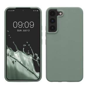 Husa Kwmobile pentru Samsung Galaxy S22, Verde, Silicon, KWM000014GR072C - Img 1