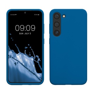 Husa Kwmobile pentru Samsung Galaxy S23, Albastru, Silicon, 60273.228 - Img 1