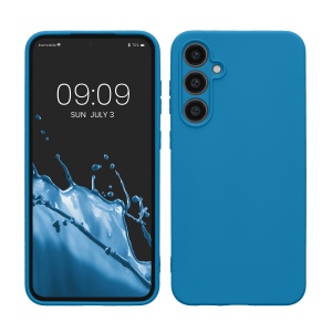 Husa Kwmobile pentru Samsung Galaxy S23 FE, Albastru, Silicon, KWM000021LO011C - Img 1