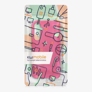 Husa Kwmobile pentru Samsung Galaxy S23 FE, Roz, Silicon, KWM000021WO005C - Img 7