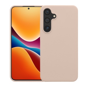 Husa Kwmobile pentru Samsung Galaxy S24 Plus, Crem, Silicon, KWM000021KX017C - Img 2