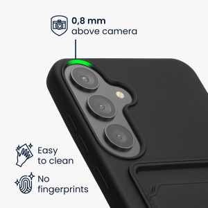 Husa Kwmobile pentru Samsung Galaxy S24 Plus, Negru, Silicon, KWM000021TM001C - Img 4