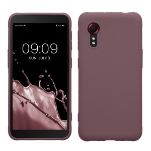 Husa Kwmobile pentru Samsung Galaxy Xcover 5, Visiniu, Silicon, KWM000012NV035C - Img 1