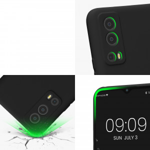 Husa Kwmobile pentru Vivo Y72 5G, Silicon, Negru, 59095.01 - Img 8