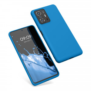 Husa Kwmobile pentru Xiaomi 11T/11T Pro, Silicon, Albastru, 56245.224 - Img 2
