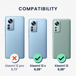 Husa Kwmobile pentru Xiaomi 12/12X, Silicon, Albastru, 56210.202 - Img 5