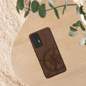 Husa Kwmobile pentru Xiaomi 12 Lite, Lemn, Maro, 59408.01 - Img 3