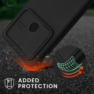 Husa Kwmobile pentru Xiaomi Redmi 9C, Silicon, Negru, 57391.01 - Img 5