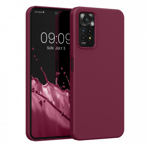 Husa Kwmobile pentru Xiaomi Redmi Note 11 Pro/Redmi Note 11 Pro 5G, Silicon, Violet, 57373.190 - Img 1