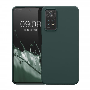 Husa kwmobile pentru Xiaomi Redmi Note 11 Pro/Redmi Note 11 Pro 5G/Redmi Note 12 Pro , Silicon, Verde, 57373.171 - Img 2