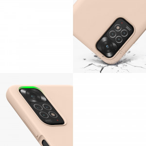 Husa Kwmobile pentru Xiaomi Redmi Note 11/Redmi Note 11s, Silicon, Crem, 57372.225 - Img 8