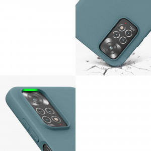 Husa Kwmobile pentru Xiaomi Redmi Note 11/Redmi Note 11s, Silicon, Verde, 57368.207 - Img 8