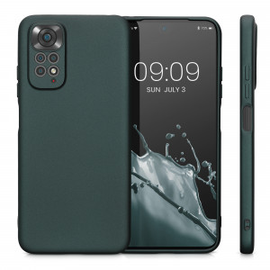 Husa Kwmobile pentru Xiaomi Redmi Note 11/Redmi Note 11s, Silicon, Verde, 58651.14 - Img 2