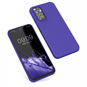 Husa Kwmobile pentru Xiaomi Redmi Note 11/Redmi Note 11s, Silicon, Albastru, 57368.234 - Img 2