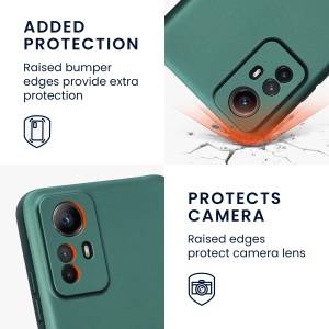 Husa Kwmobile pentru Xiaomi Redmi Note 12S, Verde, Silicon, 60710.14 - Img 4