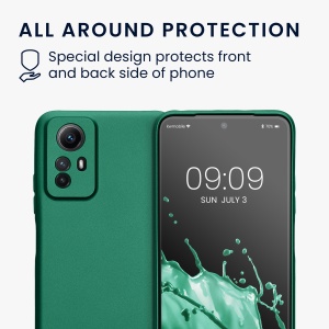 Husa Kwmobile pentru Xiaomi Redmi Note 12S, Verde, Silicon, KWM000018CN006C - Img 6