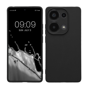 Husa Kwmobile pentru Xiaomi Redmi Note 13 Pro, Negru, Silicon, KWM000020LY001C - Img 1