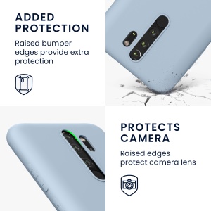 Husa Kwmobile pentru Xiaomi Redmi Note 8 Pro, Albastru deschis, Silicon, KWM000010MT042C - Img 3