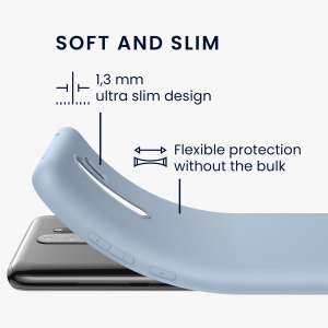 Husa Kwmobile pentru Xiaomi Redmi Note 8 Pro, Albastru deschis, Silicon, KWM000010MT042C - Img 6