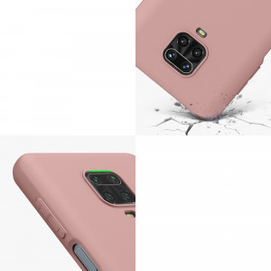 Husa Kwmobile pentru Xiaomi Redmi Note 9S/Redmi Note 9 Pro/Redmi Note 9 Pro Max, Silicon, Roz, 52140.193 - Img 8