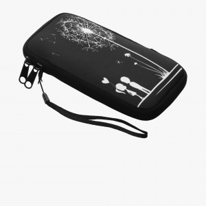 Husa Kwmobile Universala XXL - 7", Neopren, Negru/Alb, 30226.5.06 - Img 7