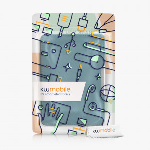 Husa pentru Amazon Paperwhite 7, Kwmobile, Verde, Nylon, 49487.78 - Img 7