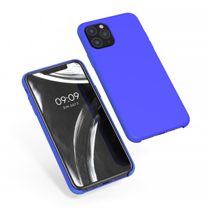 Husa pentru Apple iPhone 11 Pro, Silicon, Albastru, 49726.134, kwmobile - Img 2