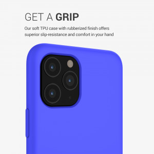 Husa pentru Apple iPhone 11 Pro, Silicon, Albastru, 49726.134, kwmobile - Img 7