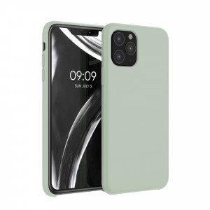 Husa pentru Apple iPhone 11 Pro, Silicon, Verde, 49726.172 - Img 1