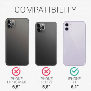 Husa pentru Apple iPhone 11, Silicon, Albastru, 50791.206, kwmobile - Img 6