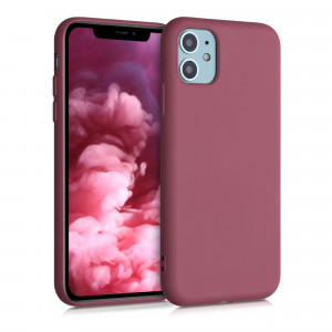 Husa pentru Apple iPhone 11, Silicon, Roz, 50791.167 - Img 1