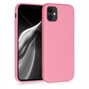 Husa pentru Apple iPhone 11, Silicon, Roz, 50791.212 - Img 1